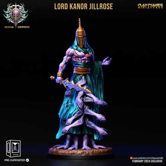 Lord Kanor Jillrose - STL 3D print files