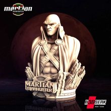 Martian Manhunter Bust Verified - STL 3D print files