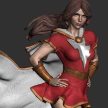Mary Marvel - STL 3D print files