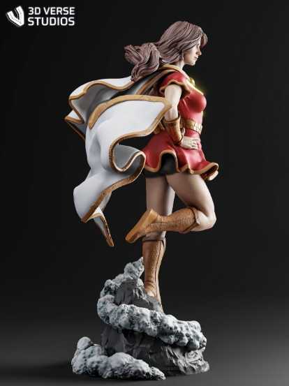 Mary Marvel - STL 3D print files