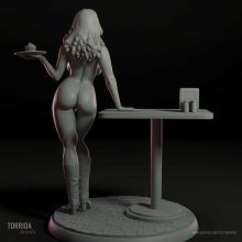 Max Black Two Broke Girls - STL 3D print files