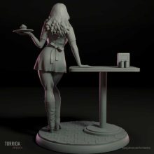 Max Black Two Broke Girls - STL 3D print files