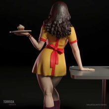 Max Black Two Broke Girls - STL 3D print files