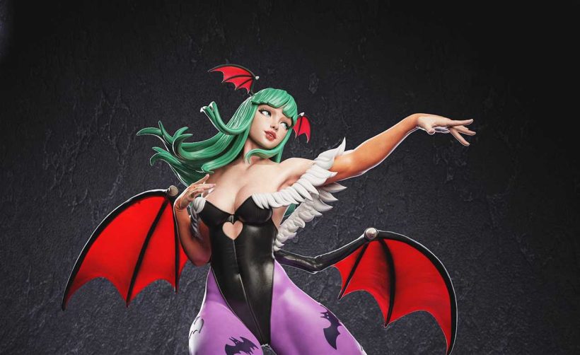 Morrigan sfw nsfw - STL - STL 3D print files