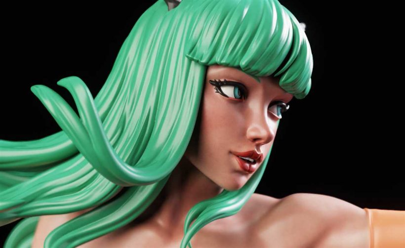 Morrigan sfw nsfw - STL - STL 3D print files