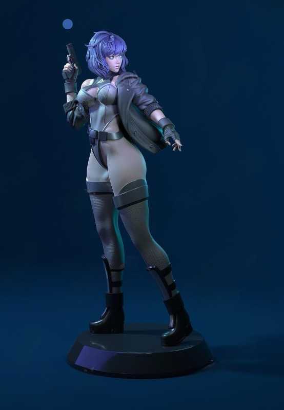 Motoko Kusanagi Standard Nsfw Copy - STL 3D print files