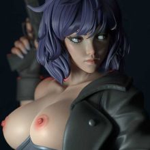 Motoko Kusanagi Standard Nsfw Copy - STL 3D print files