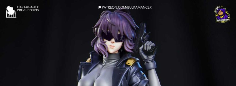 Motoko Kusanagi (Ghost in the Shell) - STL 3D print files