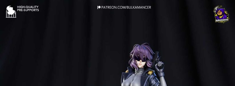 Motoko Kusanagi (Ghost in the Shell) - STL 3D print files