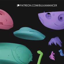 Motoko Kusanagi (Ghost in the Shell) - STL 3D print files