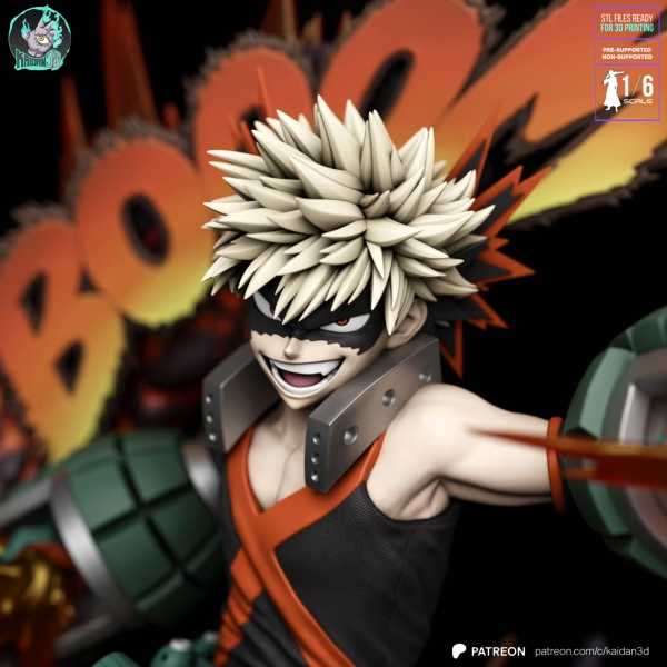 My Hero Academia - Bakugo - STL 3D print files