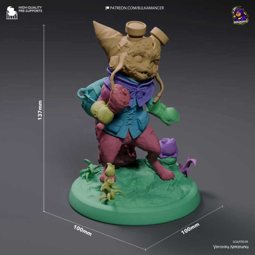 Palico and Toad - Monster Hunter Wilds - STL - STL 3D print files