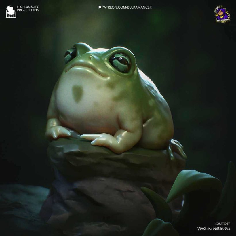 Palico and Toad - Monster Hunter Wilds - STL - STL 3D print files