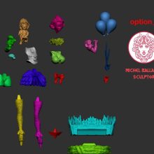 Pennywise Girl - STL 3D print files