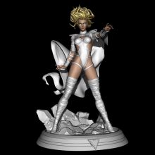 Phoenix Force Emma Frost - STL 3D print files