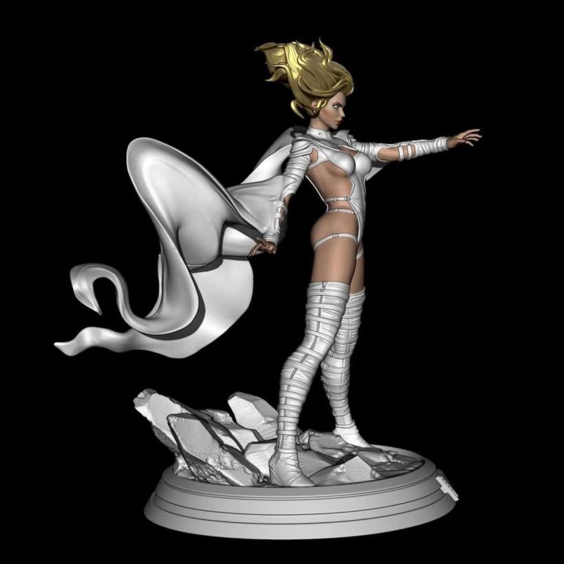 Phoenix Force Emma Frost - STL 3D print files