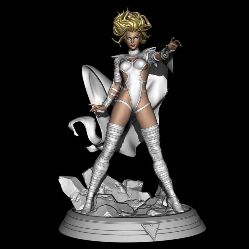 Phoenix Force Emma Frost - STL 3D print files