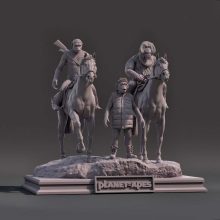 Planet Of The Apes - STL 3D print files