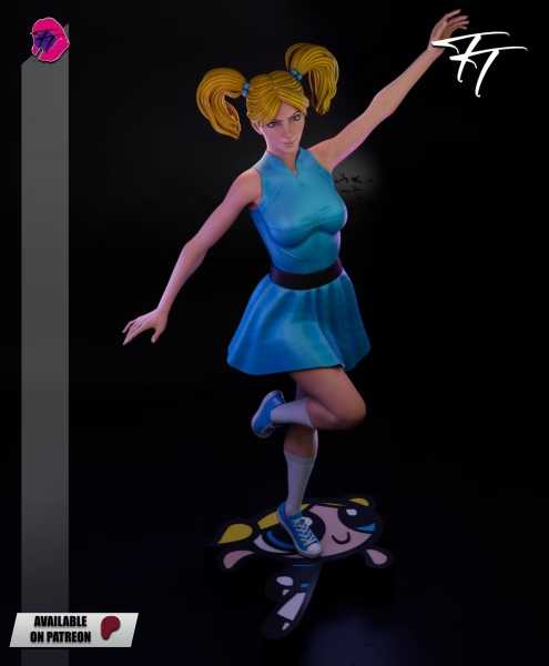 Powerpuff Girls and Him - STL 3D print files