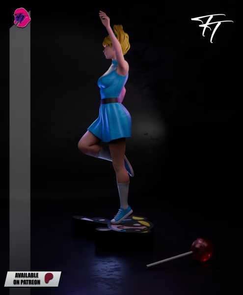 Powerpuff Girls and Him - STL 3D print files