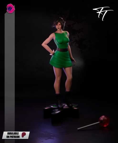 Powerpuff Girls and Him - STL 3D print files
