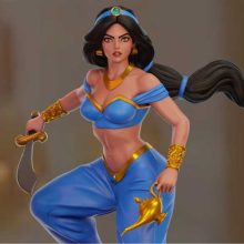 Princess Jasmine sfw nsfw - STL - STL 3D print files