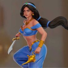 Princess Jasmine sfw nsfw - STL - STL 3D print files