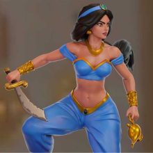 Princess Jasmine sfw nsfw - STL - STL 3D print files