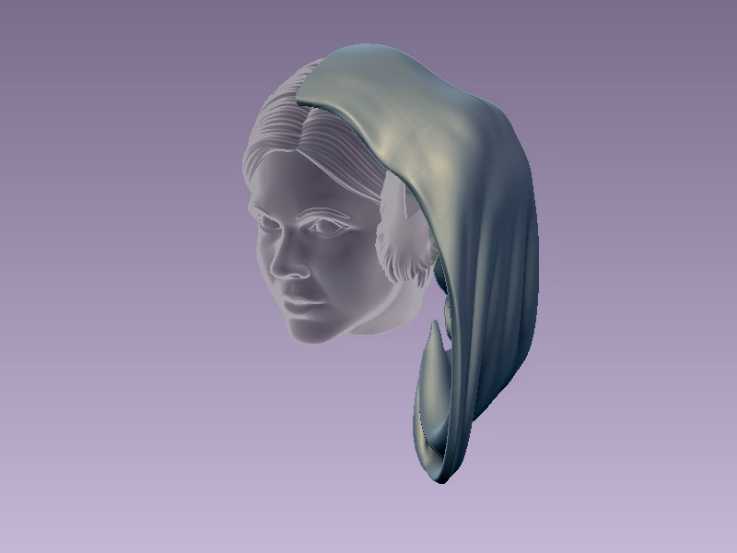 Princess Leia And R2d2 - STL 3D print files