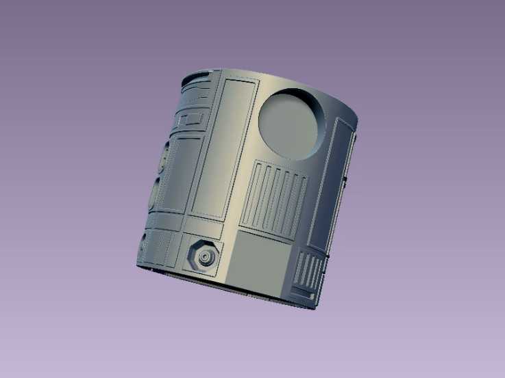 Princess Leia And R2d2 - STL 3D print files