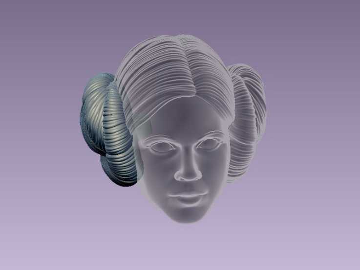 Princess Leia And R2d2 - STL 3D print files