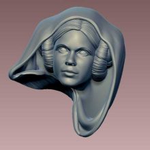 Princess Leia And R2d2 - STL 3D print files