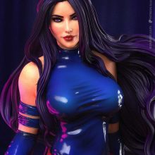 Psylocke 7 - STL 3D print files