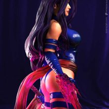 Psylocke 7 - STL 3D print files