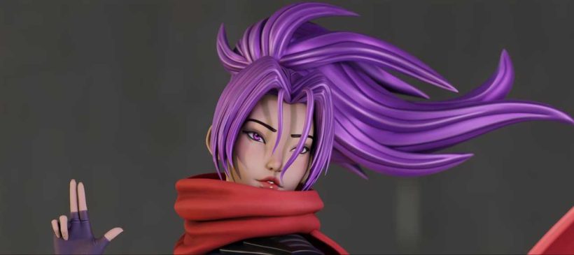 Psylocke - sfw nsfw STL - STL 3D print files