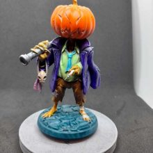 Pumpkin Scarecrow - STL 3D print files