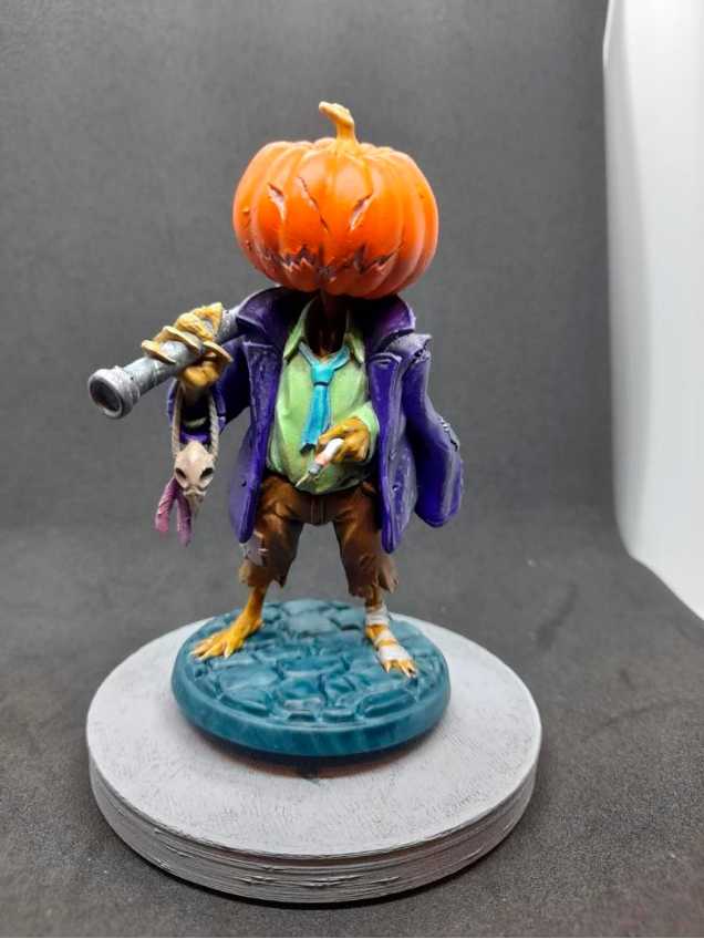 Pumpkin Scarecrow - STL 3D print files