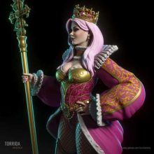 Queen Vanessa - sfw - nsfw - STL