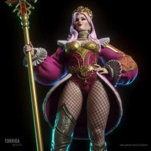 Queen Vanessa - sfw - nsfw - STL