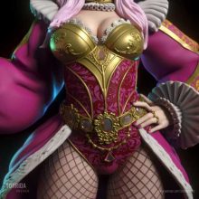 Queen Vanessa - sfw - nsfw - STL