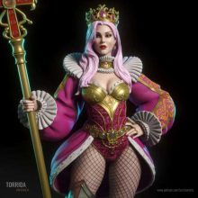 Queen Vanessa - sfw - nsfw - STL
