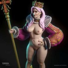 Queen Vanessa - sfw - nsfw - STL
