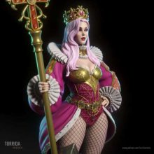 Queen Vanessa - sfw - nsfw - STL