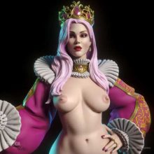 Queen Vanessa - sfw - nsfw - STL