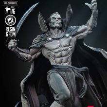 Ras Al Ghul Sculpture Verified - STL 3D print files