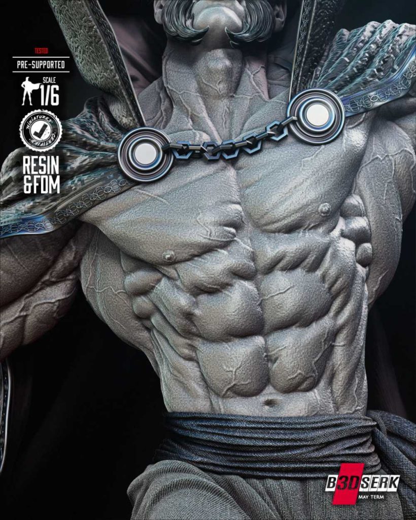 Ras Al Ghul Sculpture Verified - STL 3D print files