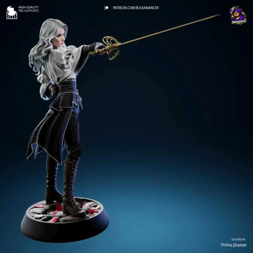 Real Maelle - Clair Obscur Expedition 33 - STL - STL 3D print files