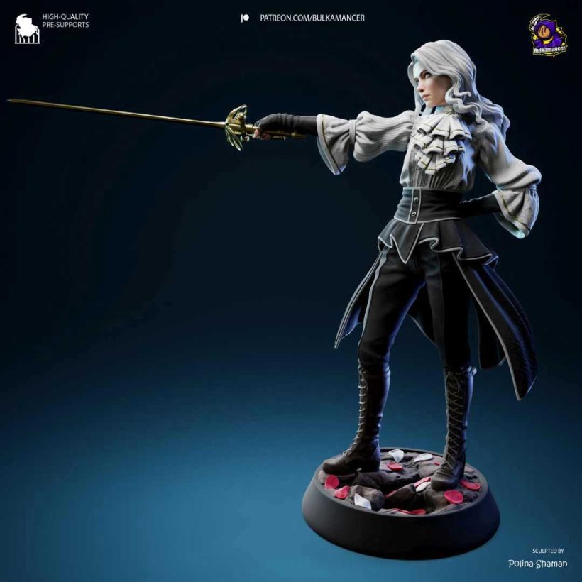 Real Maelle - Clair Obscur Expedition 33 - STL - STL 3D print files