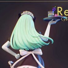 Rebecca - Cyberpunk Edgerunners - STL 3D print files