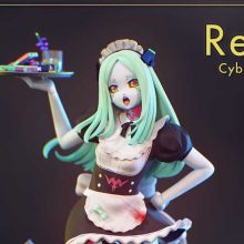 Rebecca - Cyberpunk Edgerunners - STL 3D print files